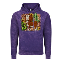 Cloud Purple Hereford cactus sunflower Vintage Hoodie - JahusDesignShop
