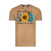 With God All Things Are Possible Vintage Tee | Teevron