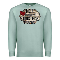 Seafoam I Just Want To Drink Hot Cocoa Premium Sweatshirt - Bettercallsaul
