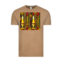 Beer Bottle For Christmas Vintage Tee | Teevron