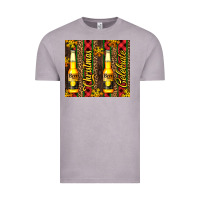 Vintage Zinc beer bottle for christmas Vintage Tee - AdoDesignShop