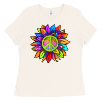 Bone pride sunflower Ladies Tee - texasbilliewilder