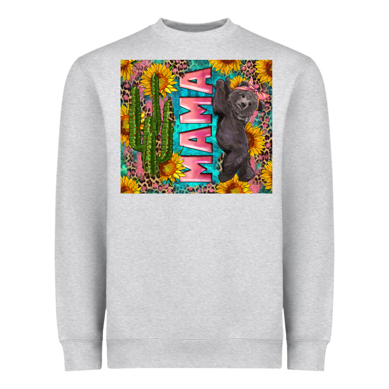 Western Mama With Baby Bear Heavyweight Sweatshirt by Artiststas | Teevron