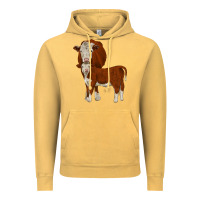 Vintage Mustard hareford Vintage Hoodie - JahusDesignShop