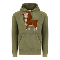 Vintage Olive hareford Vintage Hoodie - JahusDesignShop