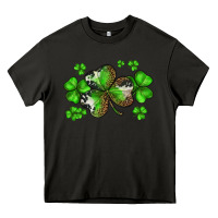 Asphalt st. patricks day shamrocks Heavy Core Tee - BarkalooDesign