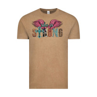 Vintage Coffee she is strong Vintage Tee - Artiststas