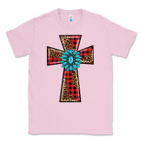 Bubblegum Pink christmas cross Classic Tee - BarkalooDesign