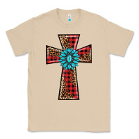 Mushroom christmas cross Classic Tee - BarkalooDesign
