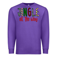 Purple Jingle All The Way Premium Sweatshirt - Bettercallsaul