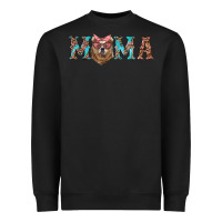 Black mama with bear Heavyweight Sweatshirt - Artiststas