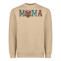 Mushroom mama with bear Heavyweight Sweatshirt - Artiststas