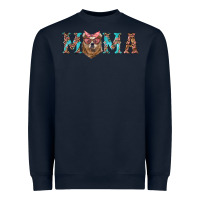 Mama With Bear Heavyweight Sweatshirt | Teevron