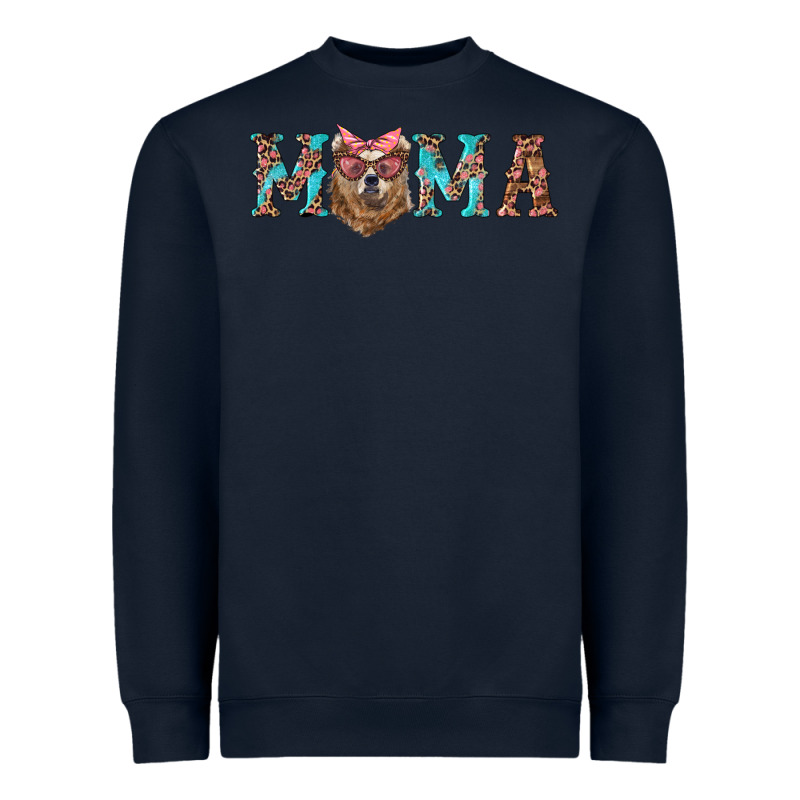 Mama With Bear Heavyweight Sweatshirt by Artiststas | Teevron
