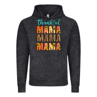 Vintage Black Thankful mama mama mama Vintage Hoodie - Artiststas