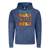 Vintage Denim Thankful mama mama mama Vintage Hoodie - Artiststas