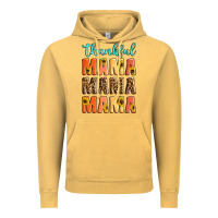Vintage Mustard Thankful mama mama mama Vintage Hoodie - Artiststas