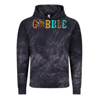 Cloud Black gobble thanksgiving turkey Vintage Hoodie - RanaPortraitStore