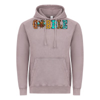 Vintage Zinc gobble thanksgiving turkey Vintage Hoodie - RanaPortraitStore
