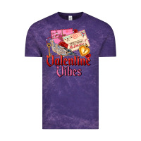 Cloud Purple valentine vibes Vintage Tee - AdoDesignShop