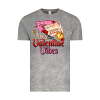 Cloud Rock valentine vibes Vintage Tee - AdoDesignShop