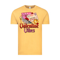 Vintage Mustard valentine vibes Vintage Tee - AdoDesignShop