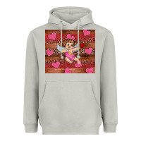Moon Dust valentine's day cupid heart Heavyweight Hoodie - RanaPortraitStore