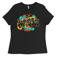 Black western mom Ladies Tee - Zillion Design Studio
