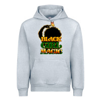 Heather Grey Black magic girl Urban Hoodie - HowdyJamesFarm