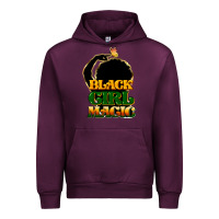 Mauve Wine Black magic girl Urban Hoodie - HowdyJamesFarm