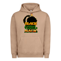 Pigment Burro Black magic girl Urban Hoodie - HowdyJamesFarm