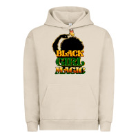 Pigment French Oak Black magic girl Urban Hoodie - HowdyJamesFarm