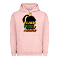 Pigment Salmon Black magic girl Urban Hoodie - HowdyJamesFarm