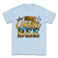Dusty Blue queen bee Classic Tee - LillyAllenDesigns