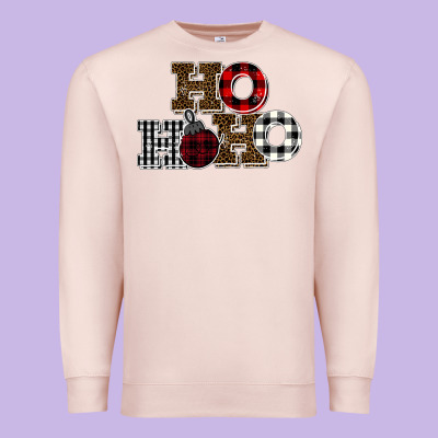 Ho Ho Ho Buffalo Premium Sweatshirt Designed By Bettercallsaul