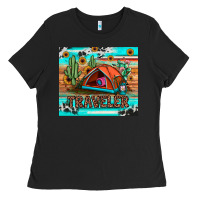 Black traveler tumbler Ladies Tee - JahusDesignShop