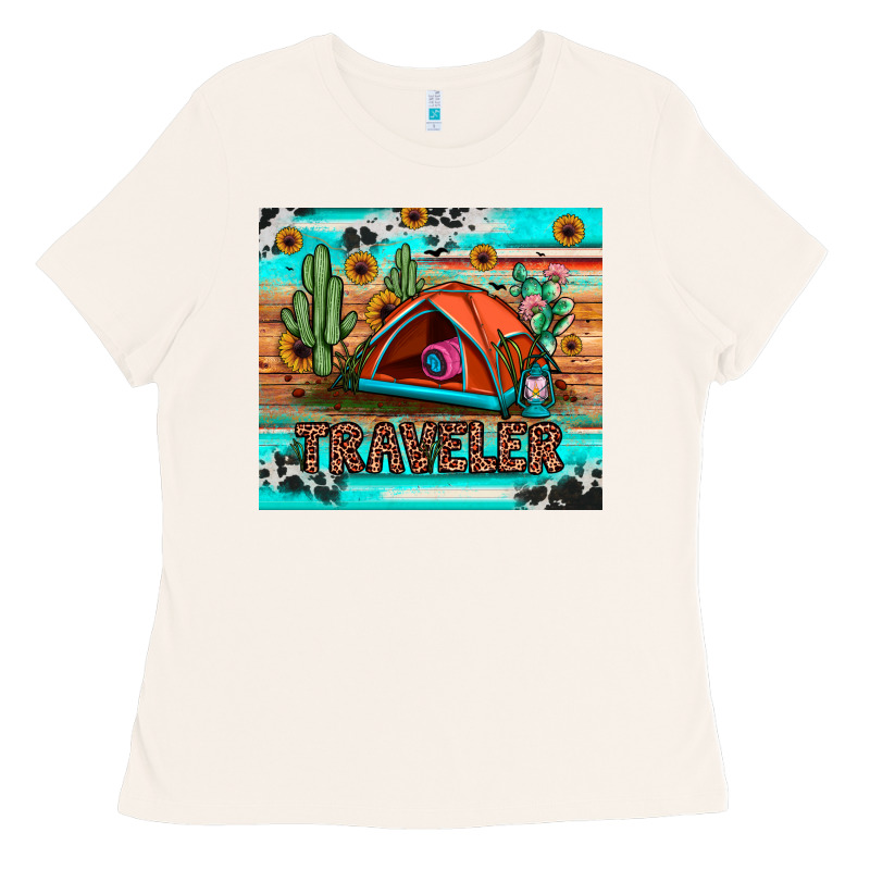 Traveler Tumbler Ladies Tee by JahusDesignShop | Teevron
