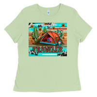Matcha traveler tumbler Ladies Tee - JahusDesignShop