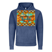 Vintage Denim Thankful Pumpkins Vintage Hoodie - Artiststas