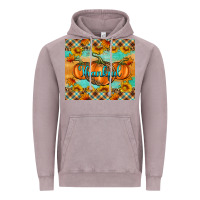 Vintage Zinc Thankful Pumpkins Vintage Hoodie - Artiststas