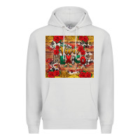 Dove Grey Viva Mexico Premium Hoodie - texasbilliewilder