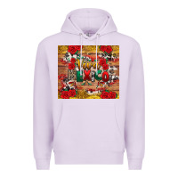 Lilac Viva Mexico Premium Hoodie - texasbilliewilder