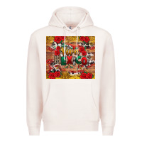 Pale Pink Viva Mexico Premium Hoodie - texasbilliewilder