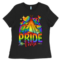 Black pride tribe lgbtq Ladies Tee - texasbilliewilder