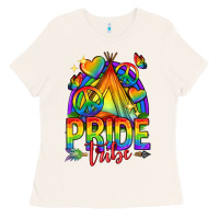 Bone pride tribe lgbtq Ladies Tee - texasbilliewilder
