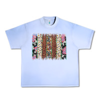 Grape Ice easter leopard cowhide bunny brush stroke Urban Heavy Tee - Artiststas