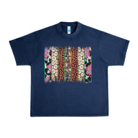 Navy easter leopard cowhide bunny brush stroke Urban Heavy Tee - Artiststas