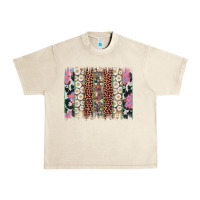 Sandshell easter leopard cowhide bunny brush stroke Urban Heavy Tee - Artiststas