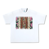 White easter leopard cowhide bunny brush stroke Urban Heavy Tee - Artiststas