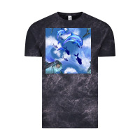 Cloud Black dolphins Vintage Tee - BundleAndBundleShop